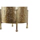 image 4 of Candleholder Home ESPRIT Golden Metal Crystal 19 x 19 x 24,5 cm N/A