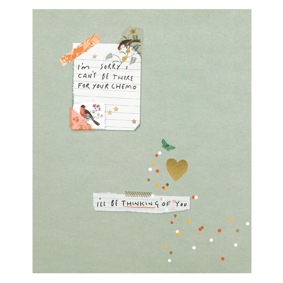 image 1 of Hallmark Maggie's - Cancer Treatment Charity Card - Chemo Thinking of You Design