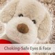 image 10 of Puppy Soft Toy Brown 26cm Puppy Plush With Red Love Heart Cuddly Toy Dog