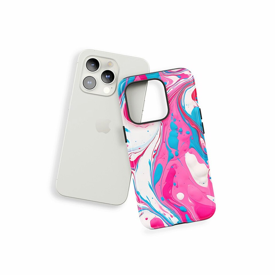 image 1 of Splash Down Phone Case | Pink | iPhone 16 Pro
Slim | iPhone 16 Pro
Slim