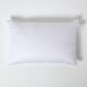 image 2 of Homescapes Luxury Organic Bamboo Pillow for Back Sleepers White