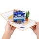 image 2 of Piano & Cats Scene Whimsical 3D Pop Up Greeting Card