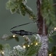 image 7 of 5ft (1.5m) Light up Green Snowy Noel Christmas Tree with Stand and Warm White LEDs