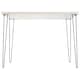 image 7 of Modern Grey Bench with Hairpin Legs  Stylish & Sturdy Seating for Home & Dining Grey