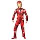image 1 of Iron Man Childrens/Kids Deluxe Costume - Red/Yellow/Black - S S
