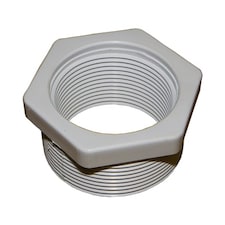 Plastica 2in to 1.5in Threaded Reducer White Pack of 10