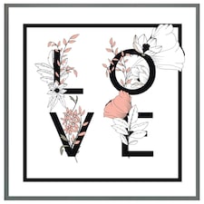 Love (Picture Frame) Grey | M