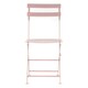 image 5 of Table set with 2 chairs DKD Home Decor MB-177410 Pink 60 x 60 x 75 cm (3 pcs) Pink