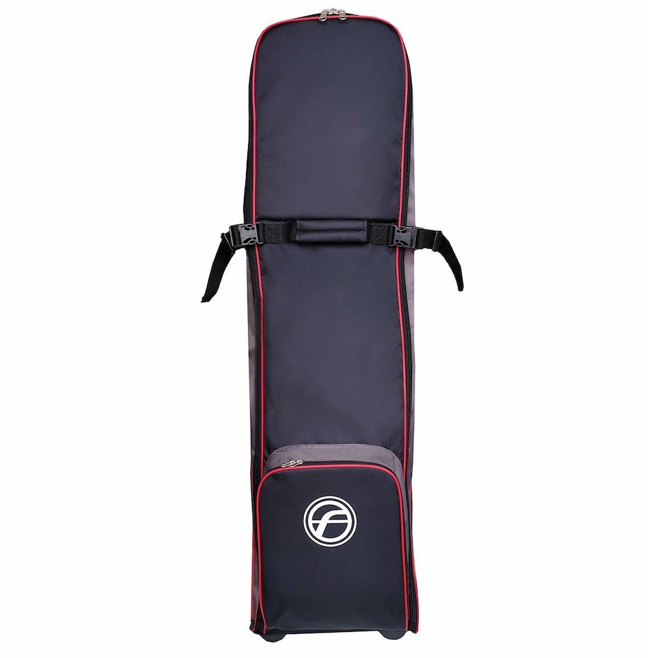 image 1 of Fazer Deluxe Golf Travel Cover - Black/Red
