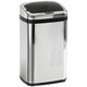image 1 of HOMCOM 30L Automatic Kitchen Bin with Lid, Stainless Steel Sensor Bin with Infrared Motion Sensor for Home Office, Bathroom, Living Room, Silver | Silver | 1