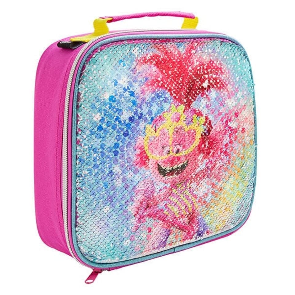 image 1 of Trolls World Tour Sequin Lunch Bag