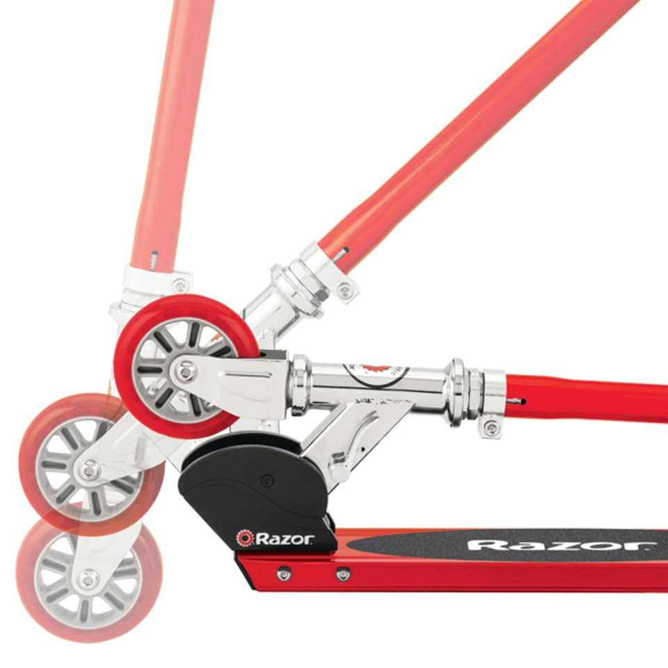 image 1 of Razor S Sport Kick Scooter For Ages 6+, Foldable, Supports Riders Up To 100KG (220 Lbs)