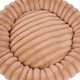 image 5 of Living and Home 6 Colour Soft Donut Pet Bed for Cats & Dogs,Warm & Cosy Retreat | Multi | Khaki | XL