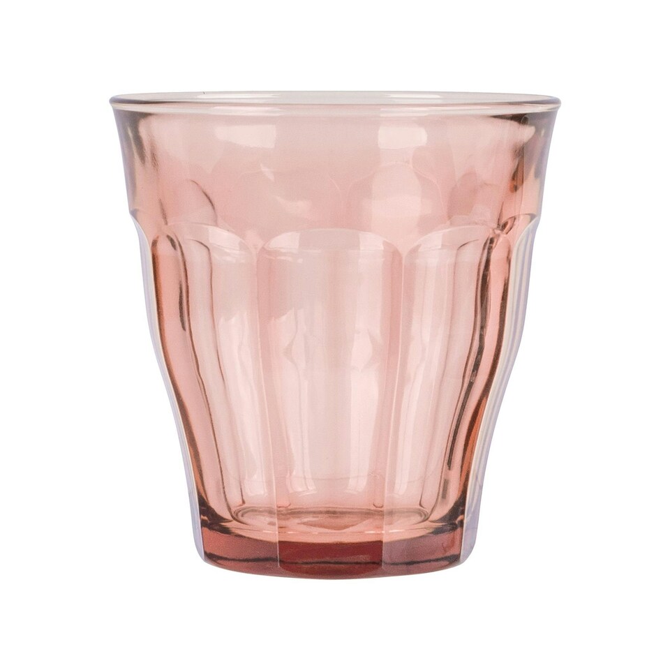 image 1 of Duralex Picardie Glass Tumblers - 250ml - Pink - Pack of 4 Pink