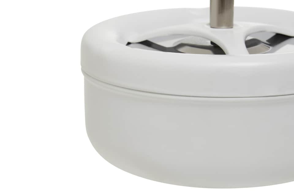 image 1 of Matte White Large Spinning Ashtray