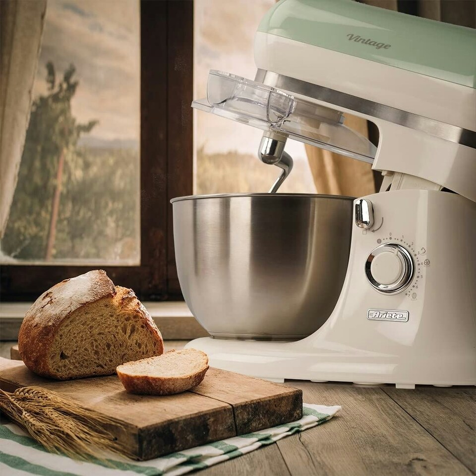 image 1 of Ariete 8804 Vintage Stand Mixer, 5.5 Litre, 2400 W, Green