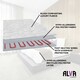 image 4 of Electric Under Blanket -EBUK215- King- Tie-Down - 200x 150x 0.1cm - x2 Single Controller White