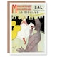image 1 of Toulouse Lautrec Art Card Moulin Rouge La Goulue
