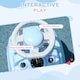 image 4 of AIYAPLAY Ride On Car Foot To Floor Sliding Car w/ Air Horn - Light Blue