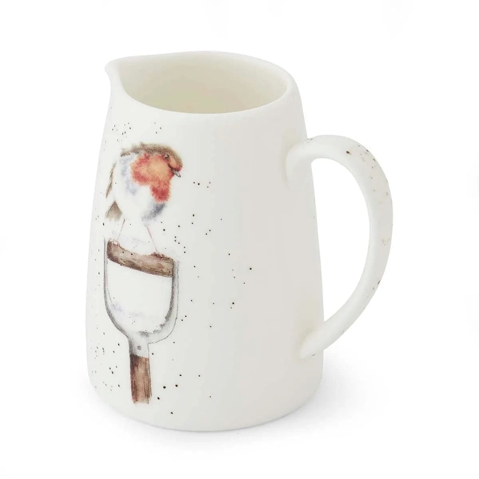 image 1 of Wrendale Designs Christmas Robin Posy Jug