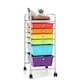 image 1 of COSTWAY 6-Drawer Organizer Cart Mobile Rolling Multi