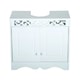 image 8 of HOMCOM Sink Cabinet Basin Bathroom Cupboard Shelf Storage Unit Furniture 