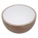image 1 of Kara Mango Wood Round Serving Bowl