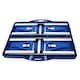 image 7 of Oypla Portable Folding Outdoor Picnic Pit Table and Bench Set 4 Seats Blue
