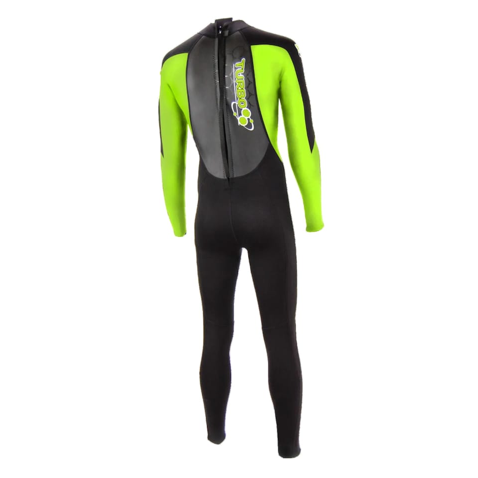 image 1 of Mens Turbo 2.5mm Wetsuit Black/Green