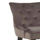 image 5 of Interiors by Premier Grey Velvet Chair, Enchanting Sleep Chair, Easy to Assemble Borg Chair, Comfy Dining Chair