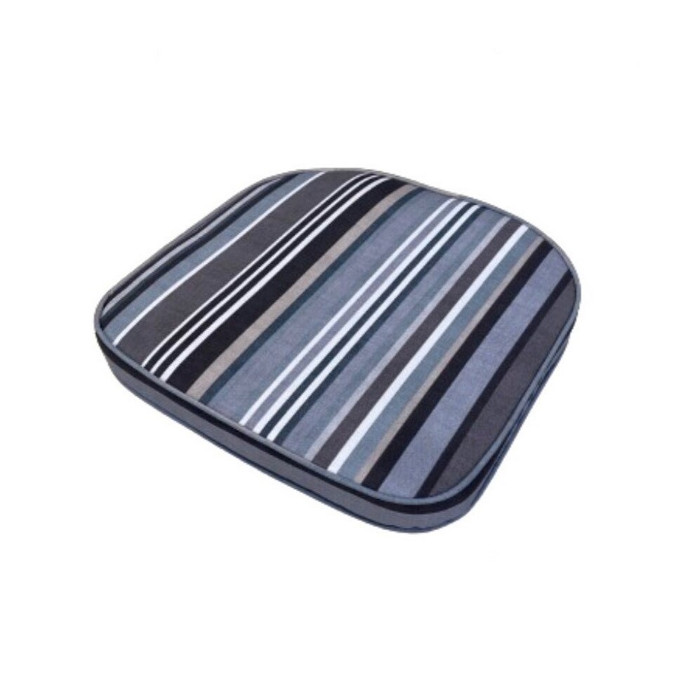 Sandbanks D Pad (Pack of 4) - L41 x W38 cm - Grey
