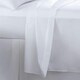 image 2 of Egyptian Cotton 400TC Fitted Sheet Extra Deep 16 Inch and Pillowcase Pair White | White | White | Double | 1