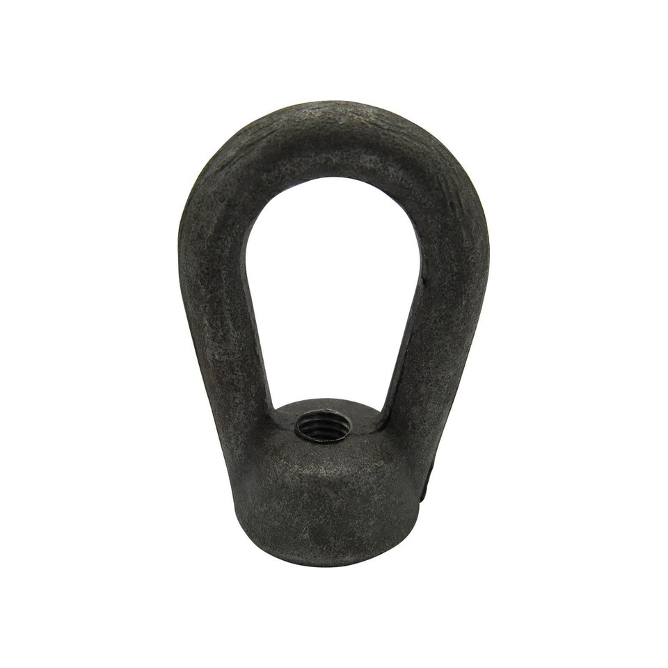 M20 1.58 Ton Self Colour Bow Nut - 20MM Drop Forged Eye Nut Lifting Bownut 1580KG