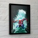 image 2 of Spider-Man (Water) Framed 30x40cm Print