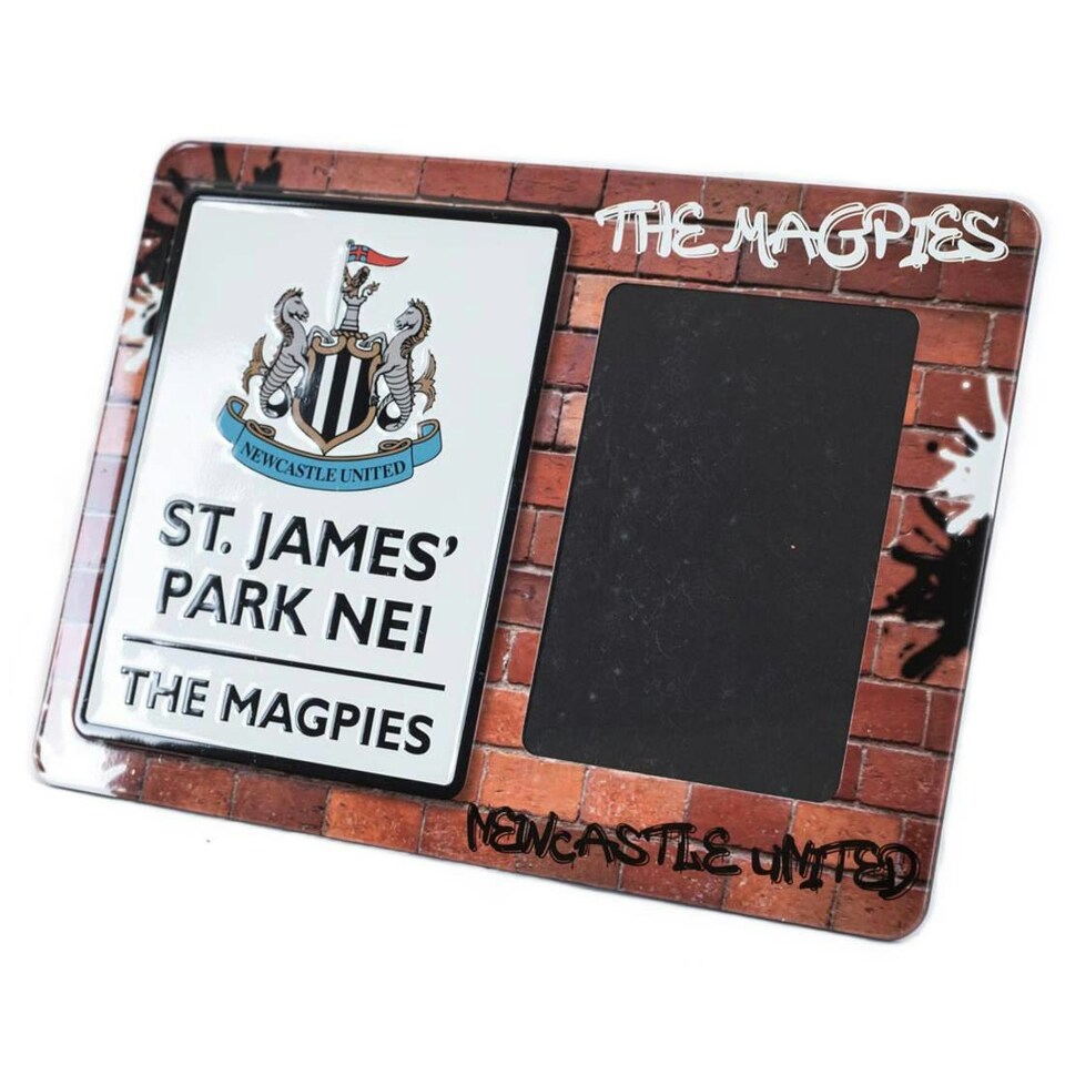 image 1 of Newcastle United FC St James Park Photo Frame Sign - Black/White/Brown - One Size