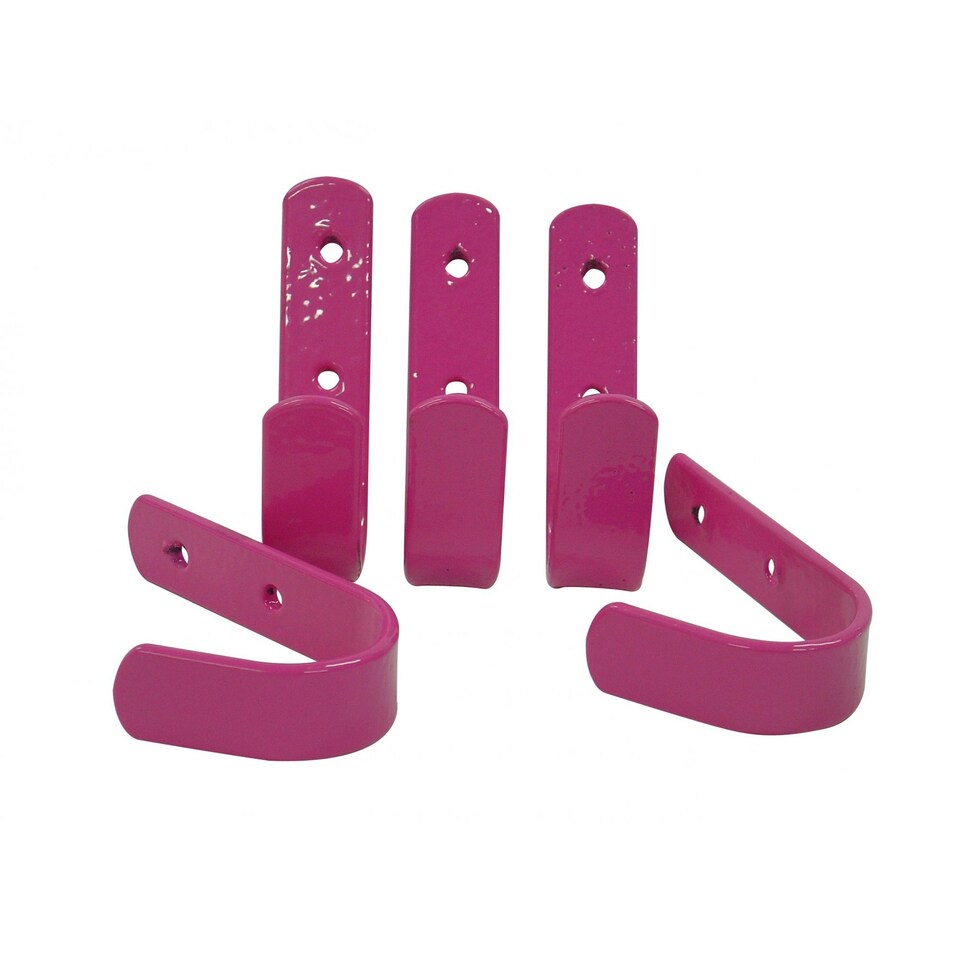 Stubbs General Purpose Hook (5 Pack) - Pink - One Size