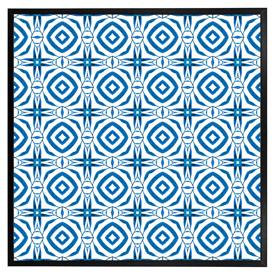 image 1 of Blue powerful (Picture Frame) Black | M