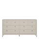 image 2 of Madrid Double Dresser 4+4 Drawers in Cashmere N/A