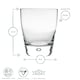 image 3 of Bormioli Rocco Luna Whisky Glasses - 260ml - Pack of 4 Clear