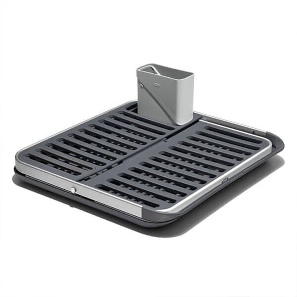 image 1 of OXO Good Grips Folding Dish Rack