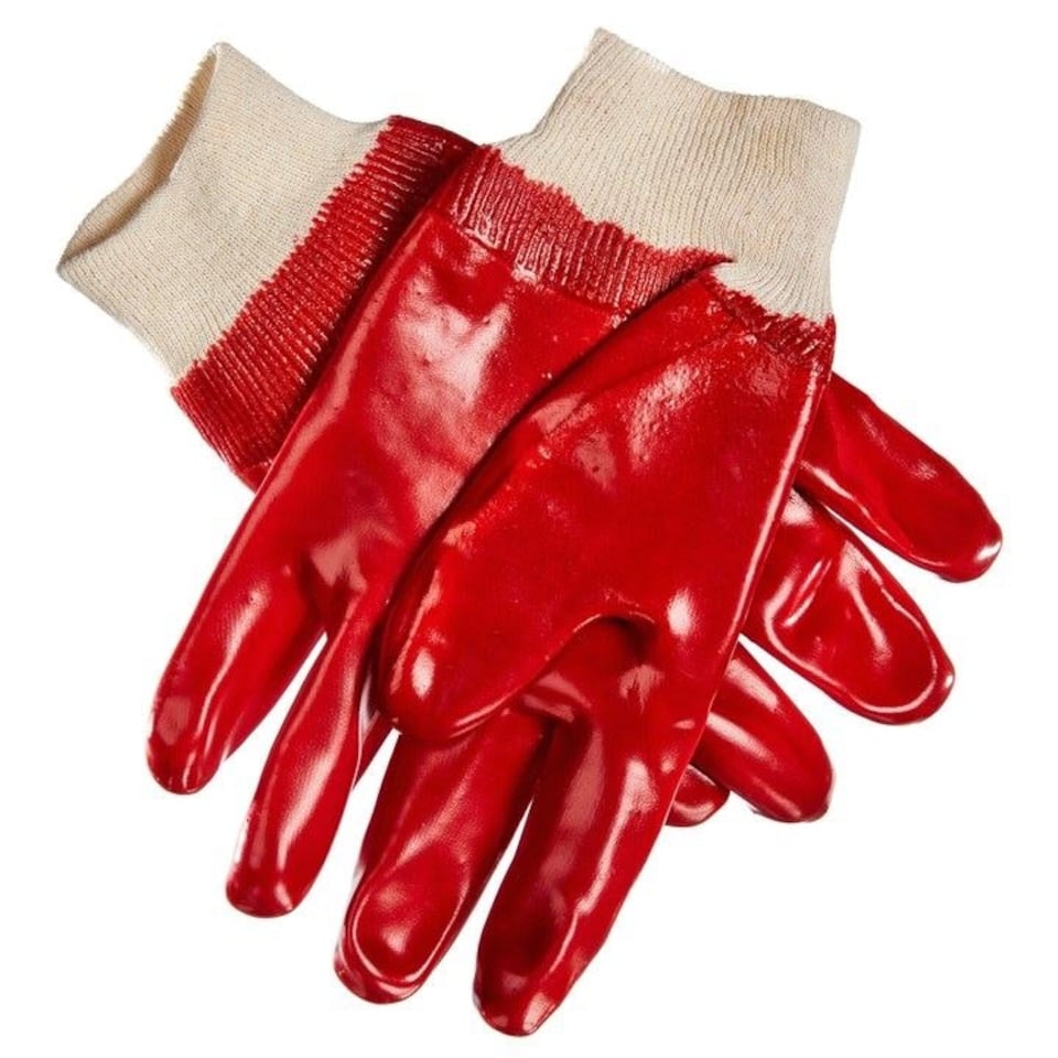 Large (Size 9) Heavy duty PVC gloves - N2401 N/A