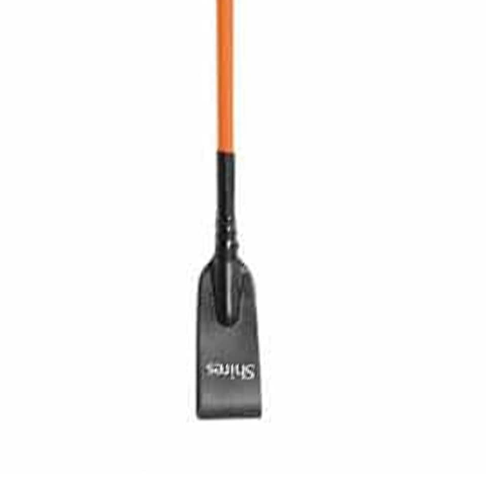 image 1 of Shires Plain Leather Horse Dressage Whip - Orange - 26.5in