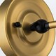 image 4 of Provence Dome Wall Lamp Classic Aged Brass, Matt Black 1x E27
