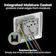 image 7 of BG Nexus Metal 20A Double Wall Light Switch, 2 Way, Brushed Steel