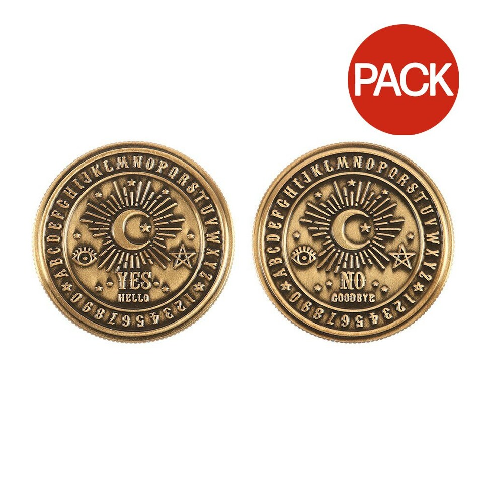 Something Different Yes Or No Decision Coins (Pack of 27) - Gold - One Size