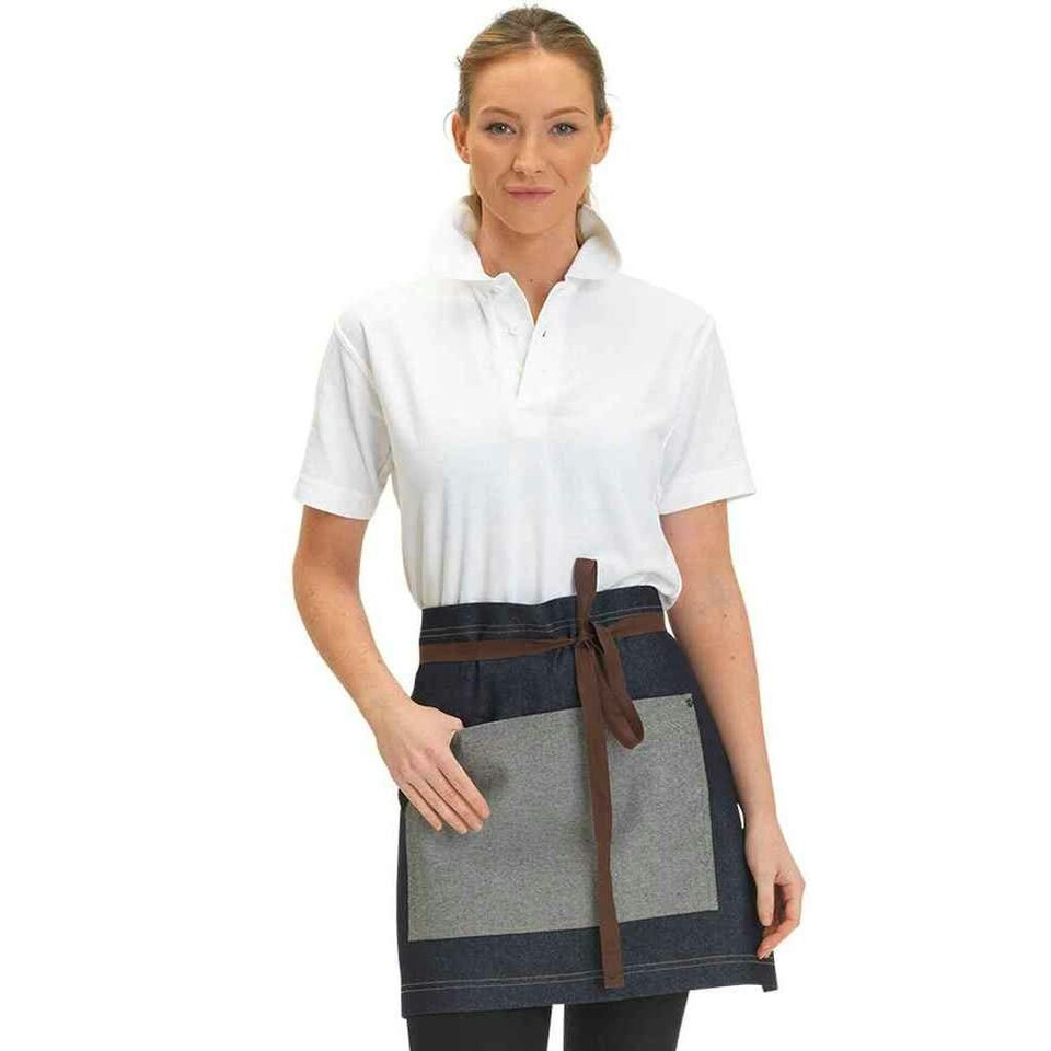 Dennys Unisex Adult Denim Waist Apron - Original Denim - One Size