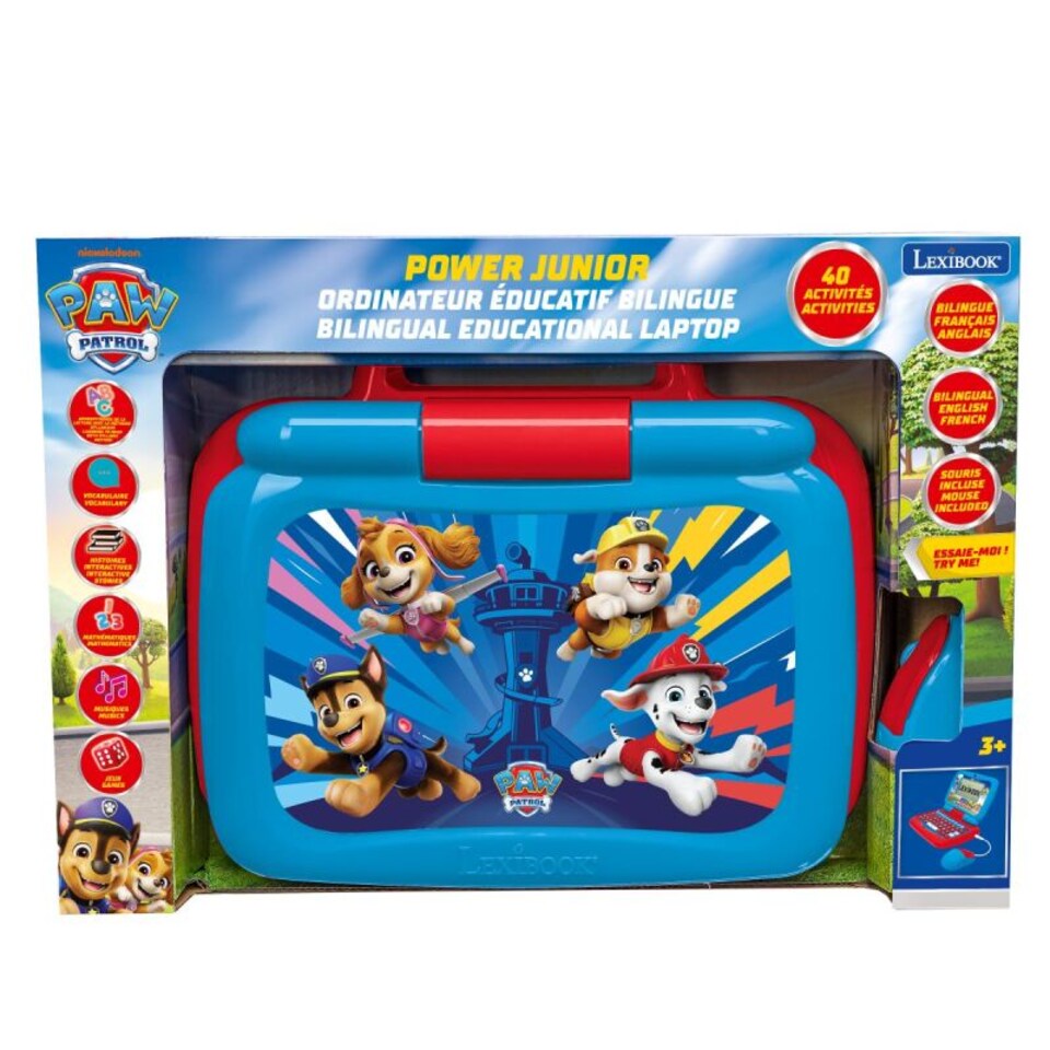 image 1 of Lexibook JC398PAI1 Paw Patrol Educational Laptop - Engish/French