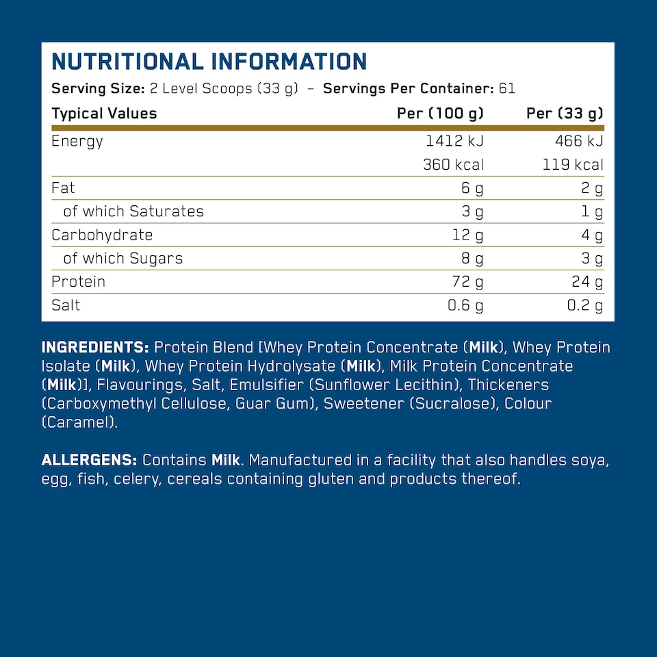 image 1 of Applied Nutrition Critical Whey Advanced Protein Powder - Choco Hazelnut - 61 Servings