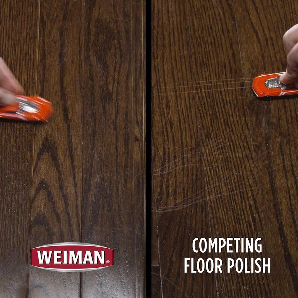 image 1 of Weiman Hardwood Polish and Restorer Scratch Protection Wood Floor Polish 946ml