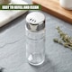image 5 of GEEZY 4 Piece Glass Cruet Set and Condiment Dispenser With Stand 20.5cm